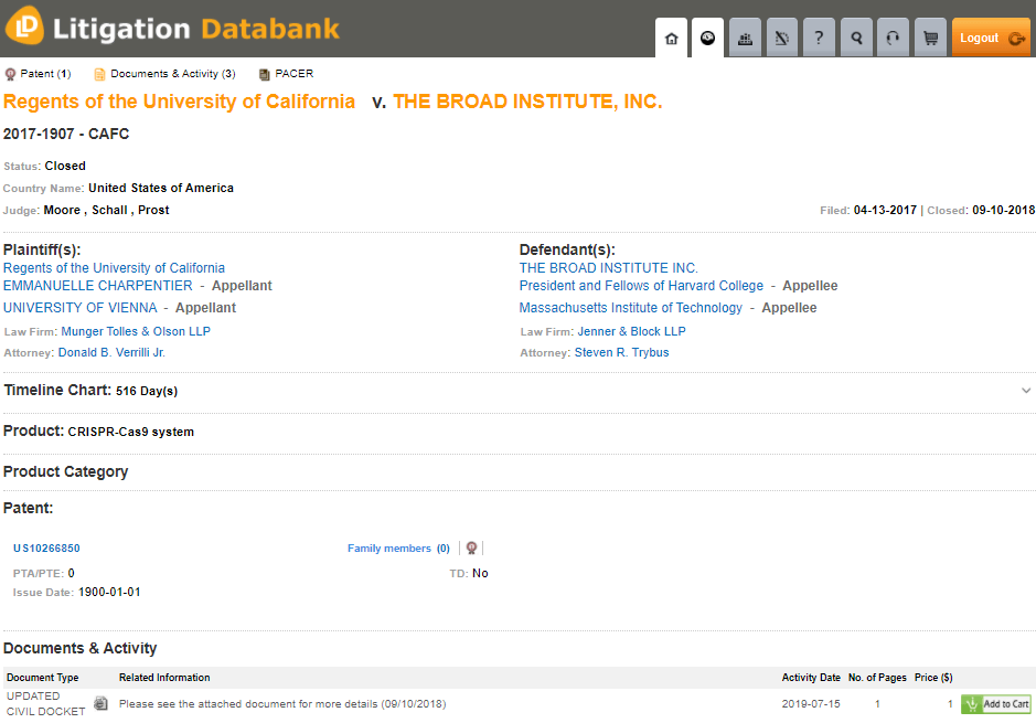 MaxVal’s Litigation Databank