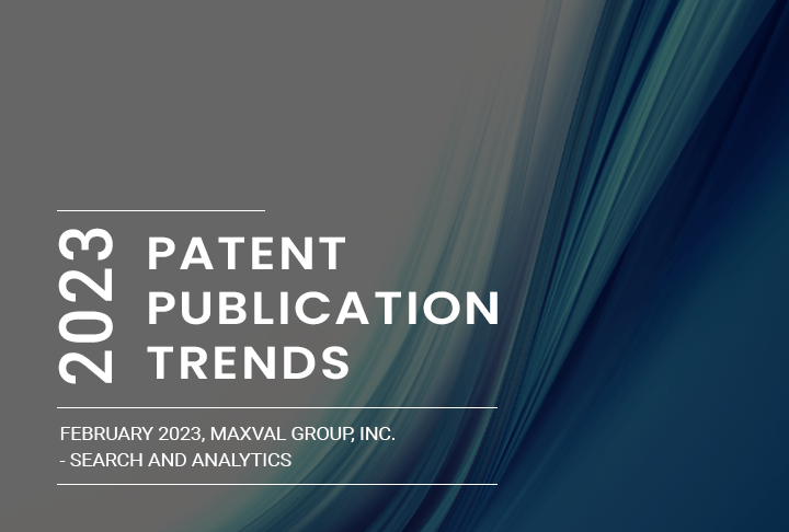 Report page thumbnails Patent Publication Trends 2023