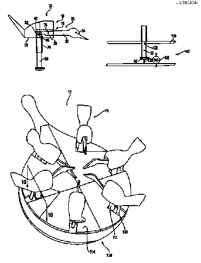 Perking turkey paddle