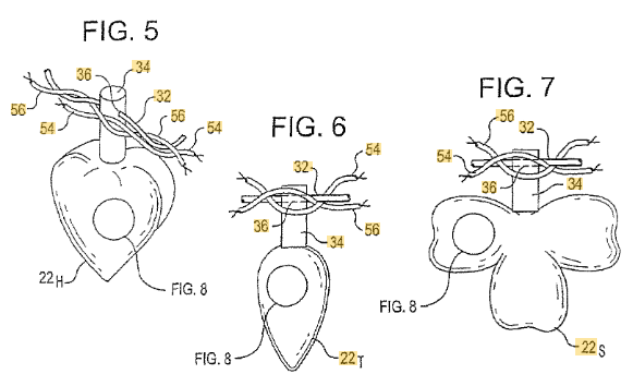 ornamental lights shaped like shamrocks