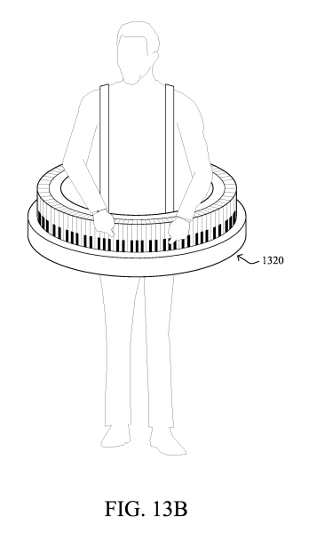 Circular piano keyboard 2