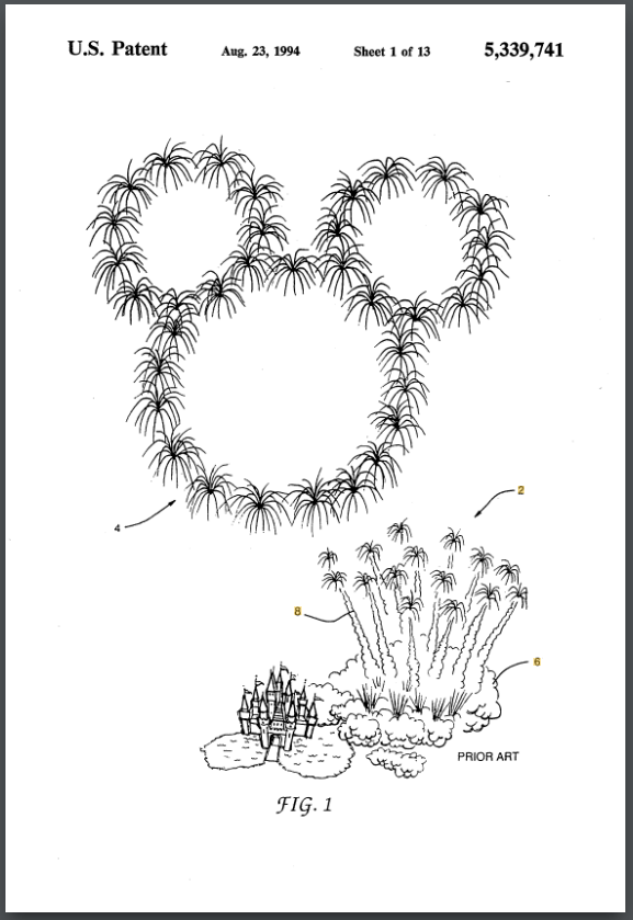 Precision Fireworks Display System Having a Decreased Environmental Impact (U.S. 5,339,741)