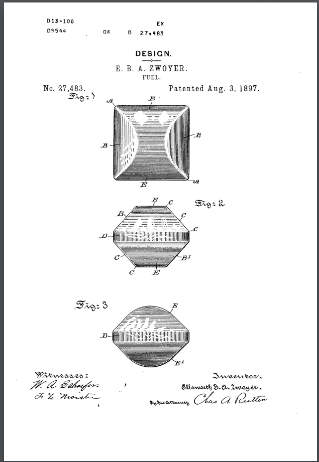 The Charcoal Briquette (USD27483S)