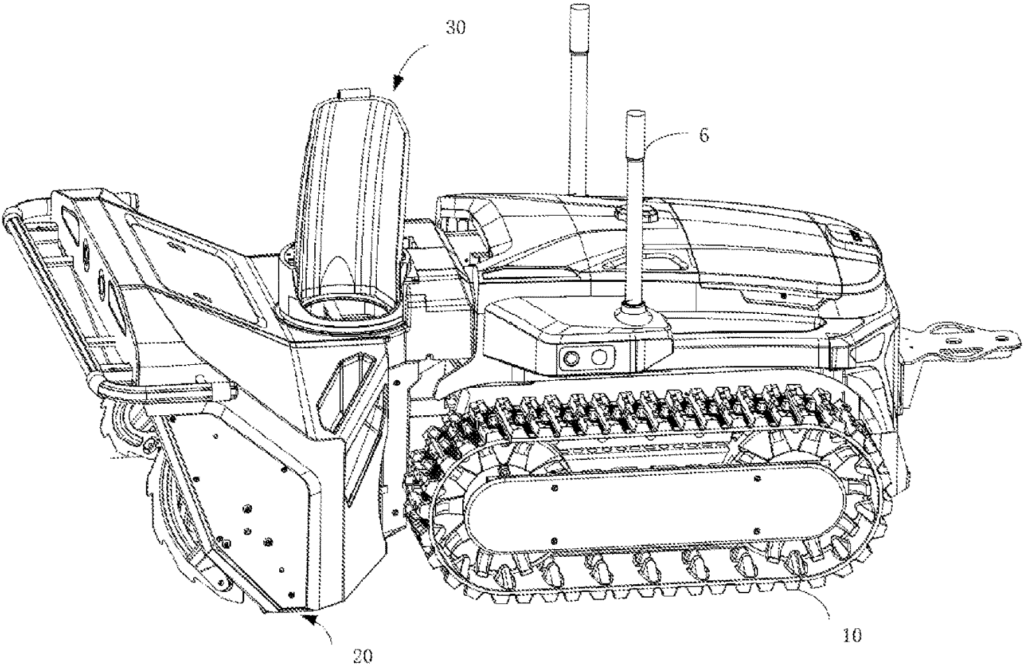 snow removal robot