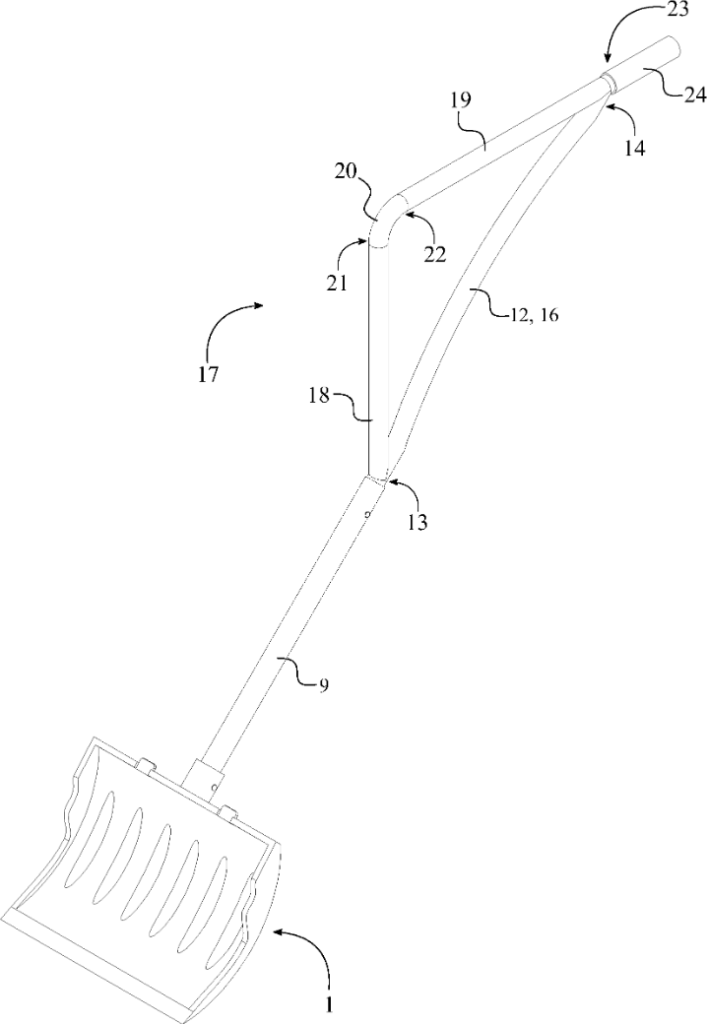 two handled shovels 2