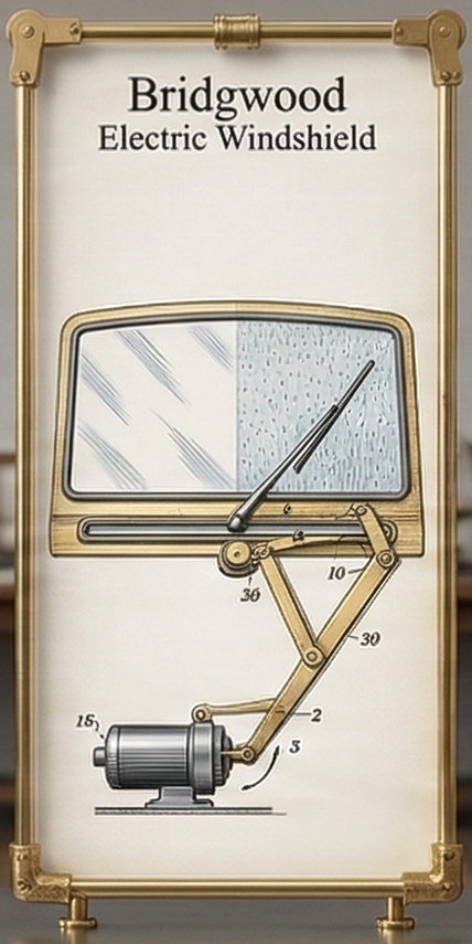 Electric Windshield Cleaner by Charlotte A Bridgwood