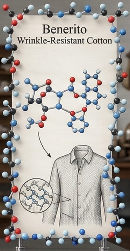 Wrinkle Resistant Cotton Fabric by Ruth R. Benerito