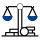 justice scaleblue